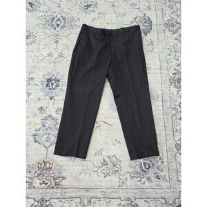 #483 Perry Ellis Portfolio men's 38x29 100% Cotton chinos dress pants black